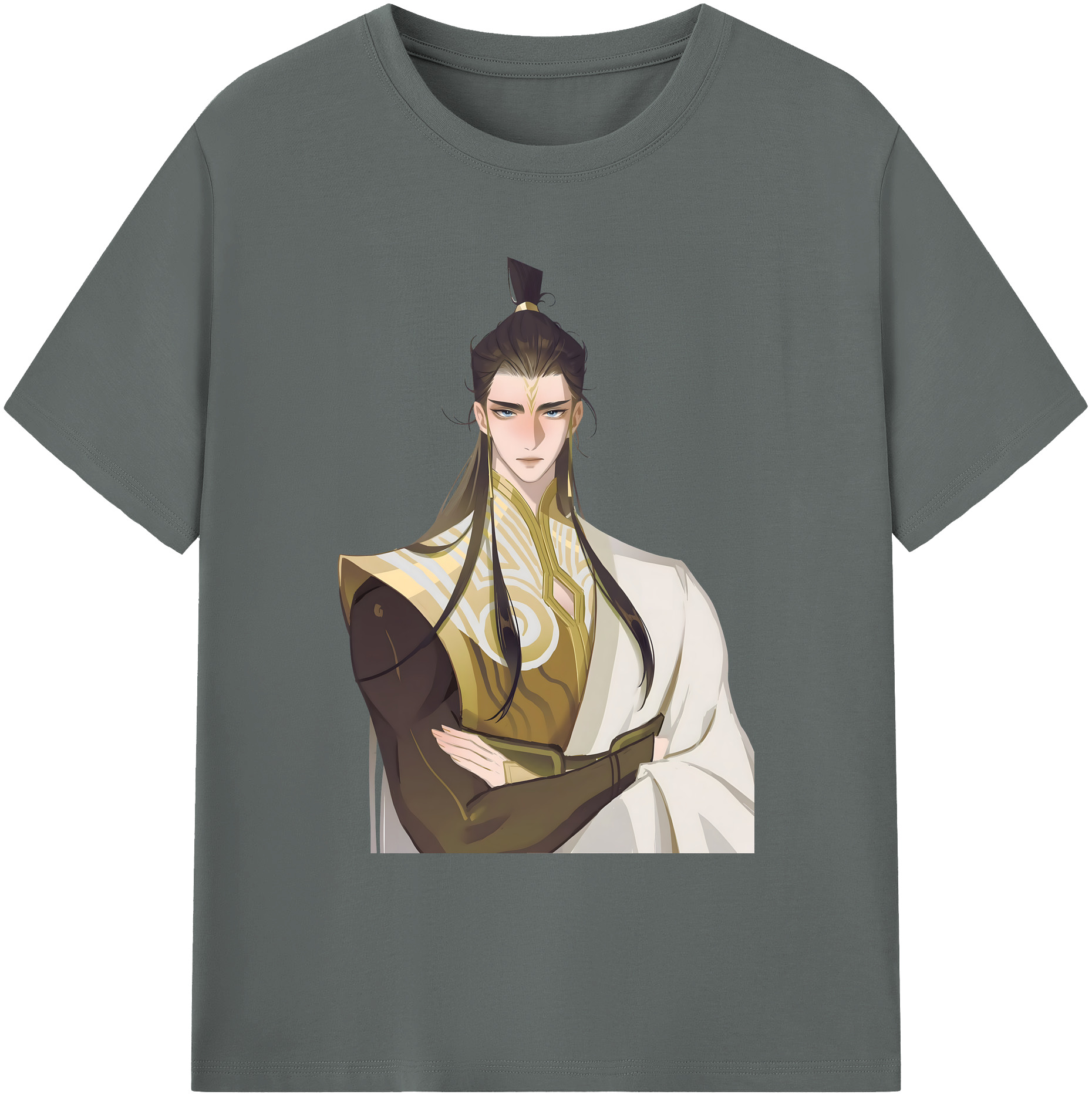 （画像用） Ne Zha 2 ナタ 魔童の大暴れ 綿100％ メンズ半袖Tシャツ｜肌触りやわらか＆通気性